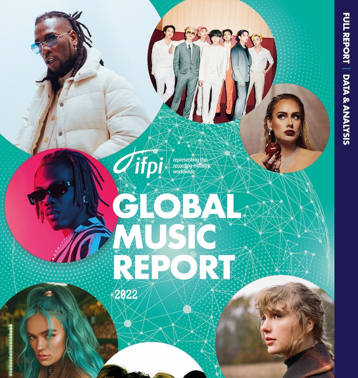 Global Music Report 2022 cover